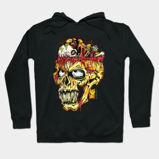 Aberrant Skull by Hard Grafixs© Hoodie